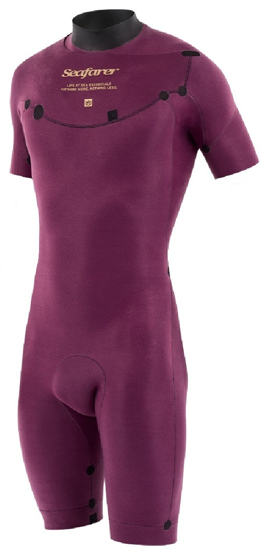 SEAFARER SHORTY - FZ 2.2mm (short sleeves - short legs)